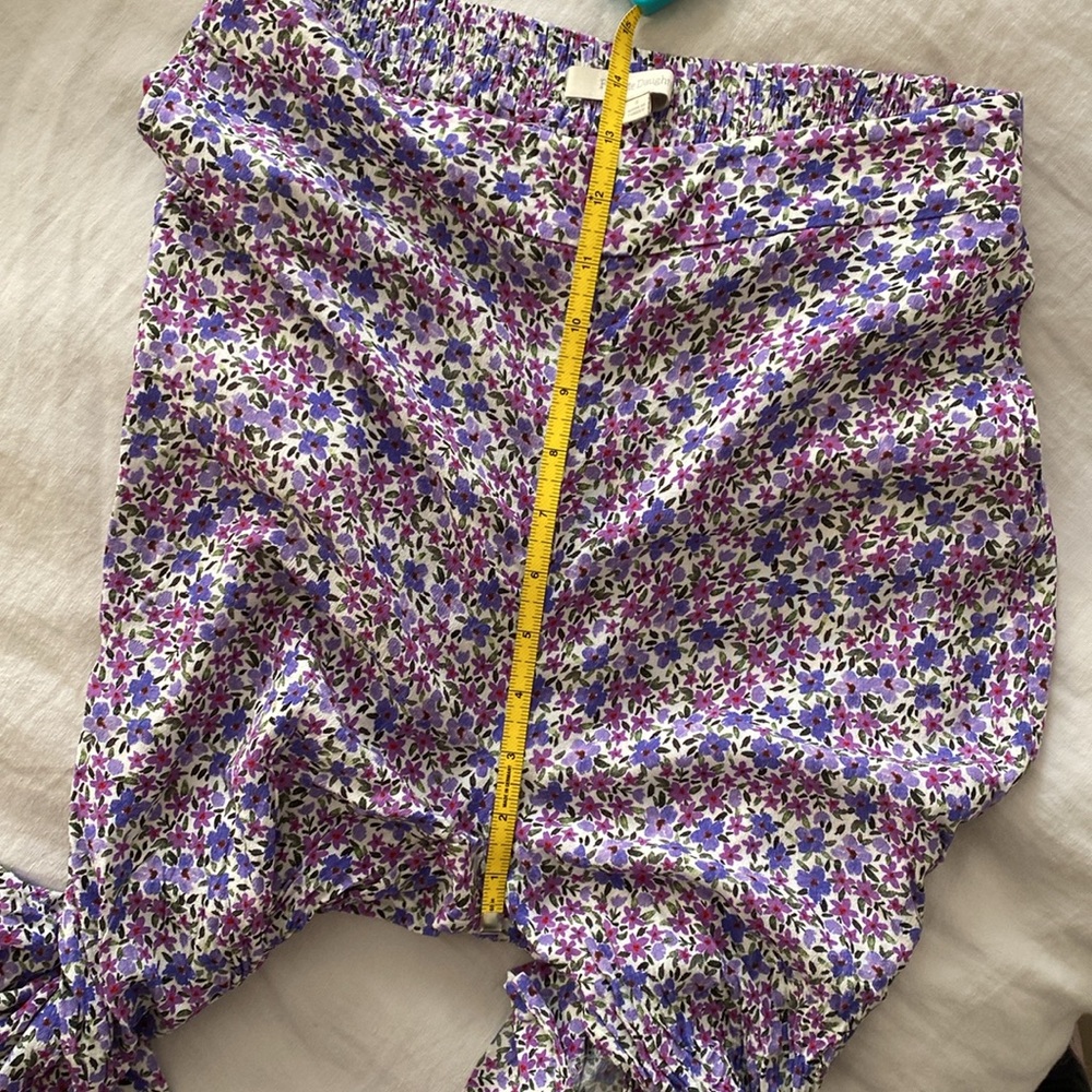Favorite Daughter Purple Floral Wide-Leg Pants - Picture 13 of 14